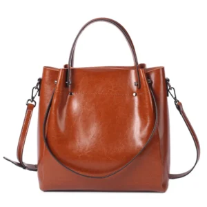 Timeless Cowhide Genuine Leather Tote bag