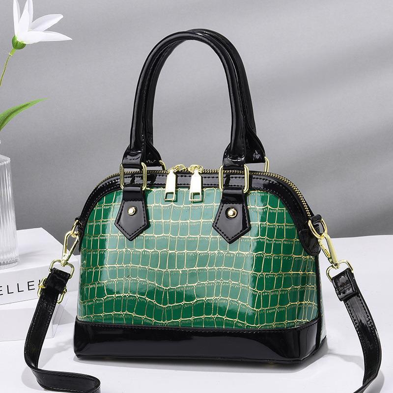 KL Croc Patern Leather Cowhide - Top Premium Handbags Under $150 in the USA | Jalpen.com