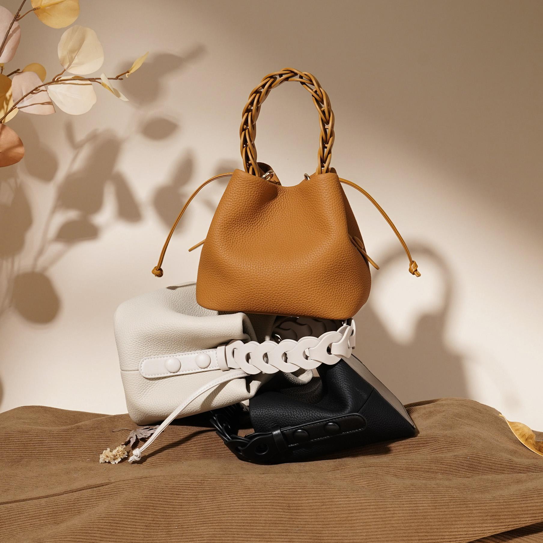 Classy Bucket Style Crossbody