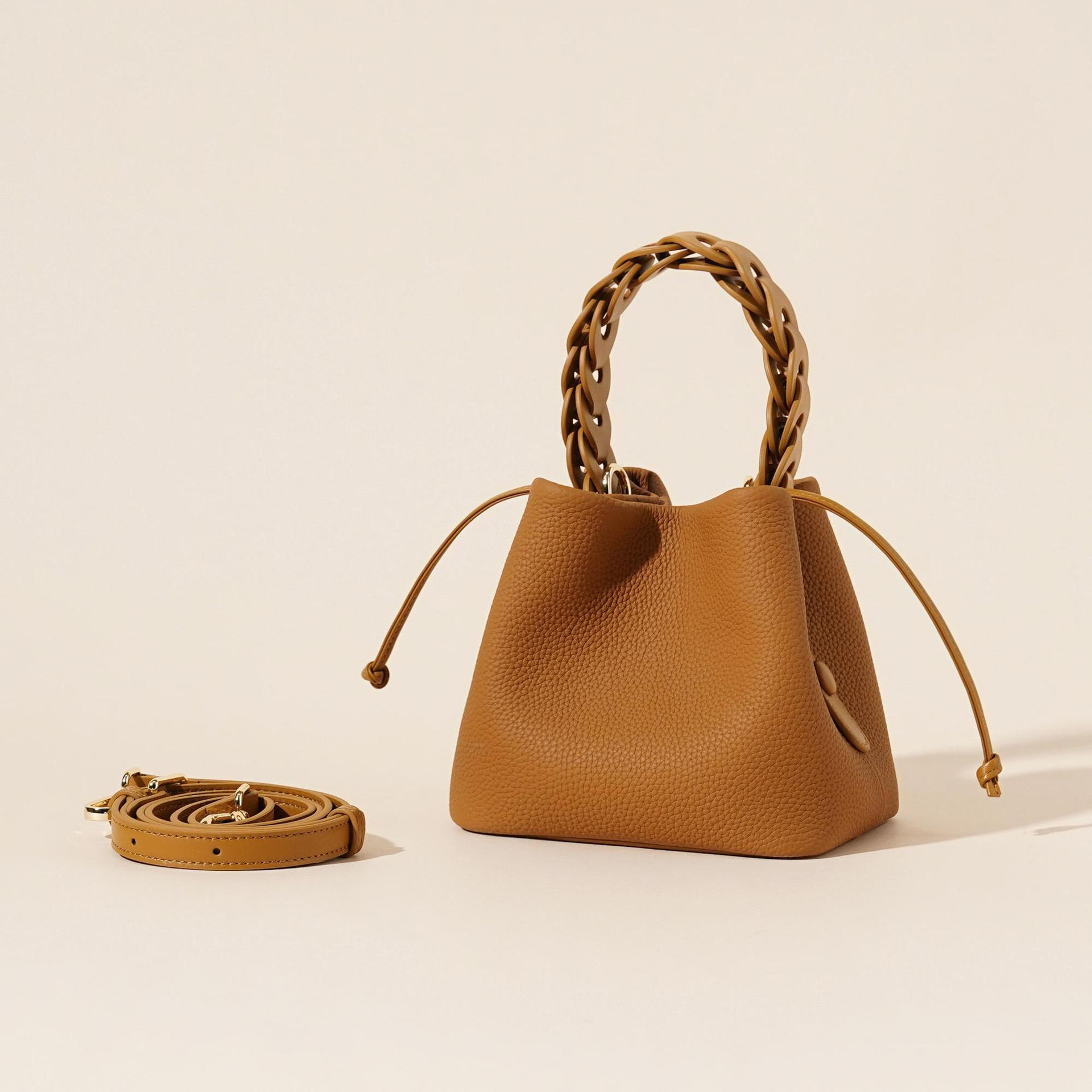 Classy Bucket Style Crossbody