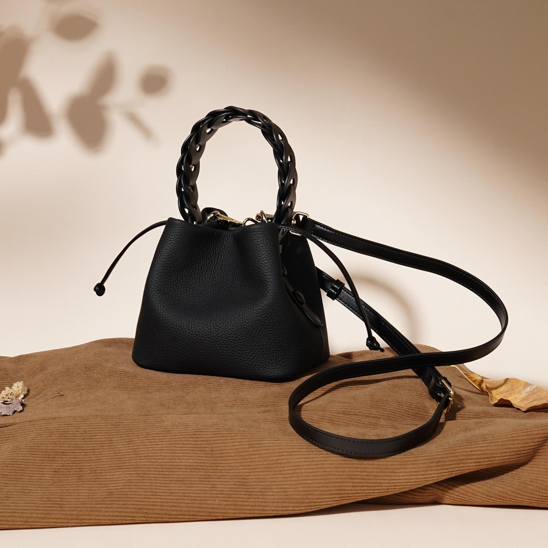 Classy Bucket Style Crossbody