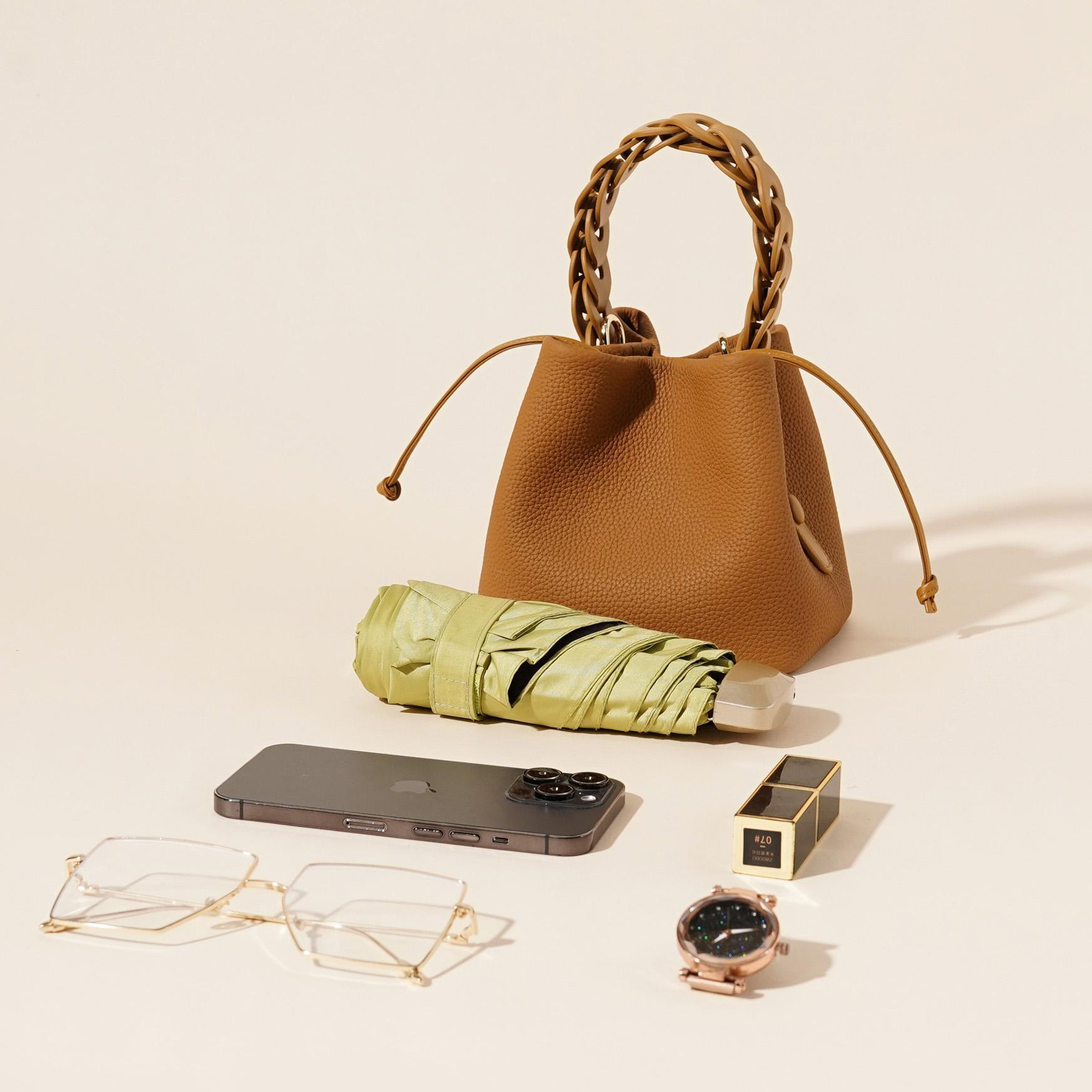 Classy Bucket Style Crossbody