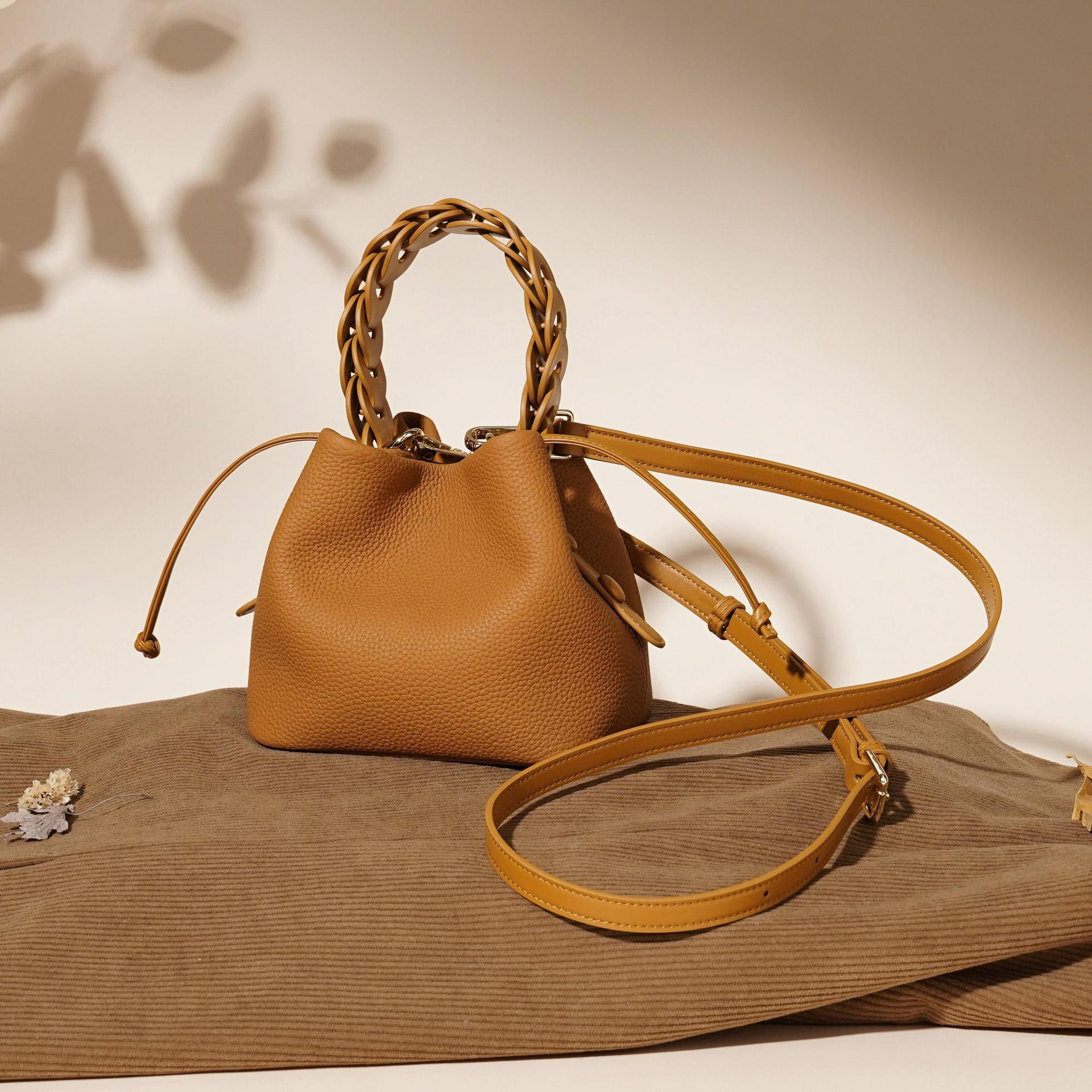 Classy Bucket Style Crossbody