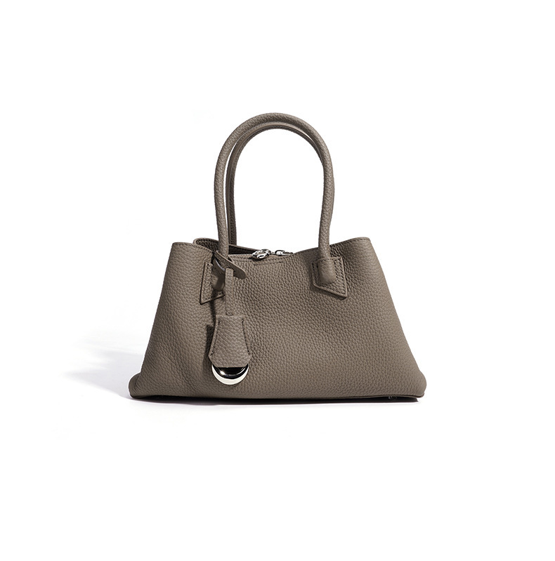 Elm Leather Top Handle