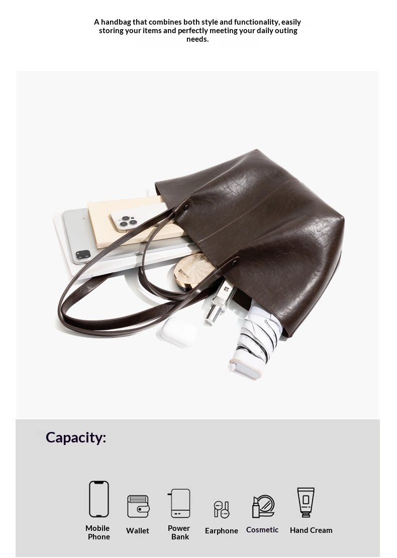 Odette Leather Tote