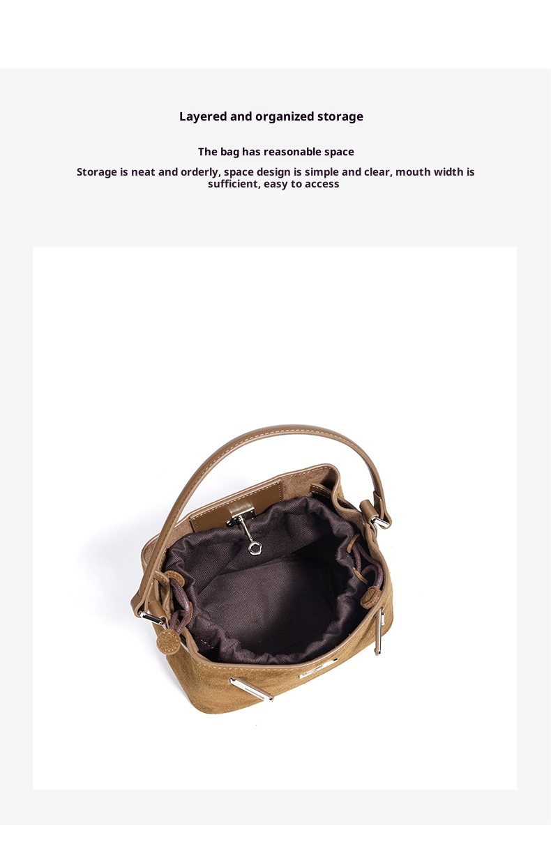 Spliced Casual Crossbody Bag