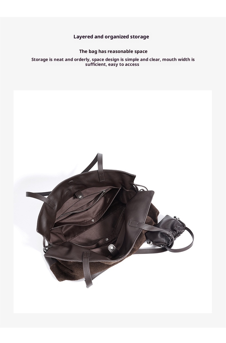 Oriane Spliced Casual Bag