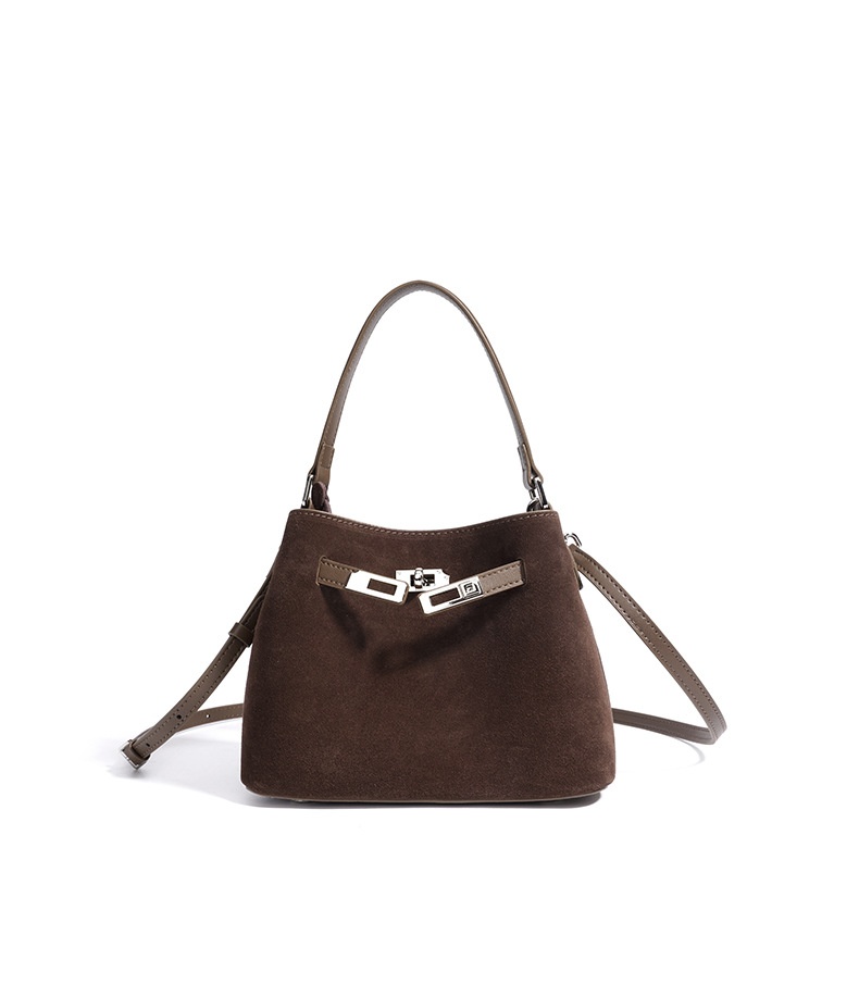 Spliced Casual Crossbody Bag