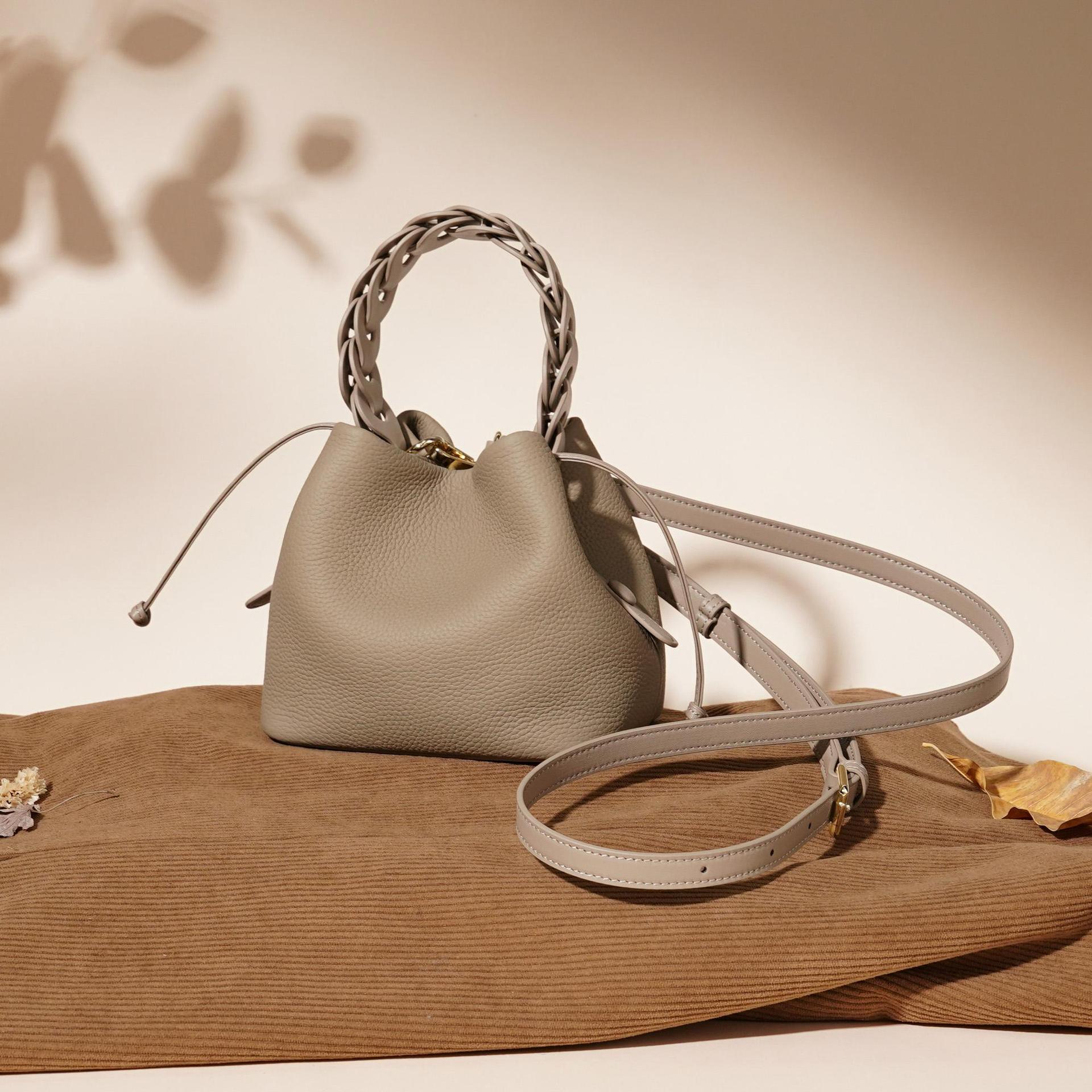 Classy Bucket Style Crossbody