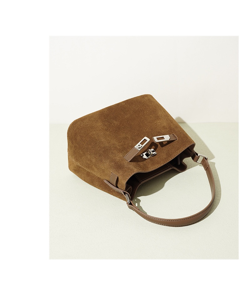 Spliced Casual Crossbody Bag