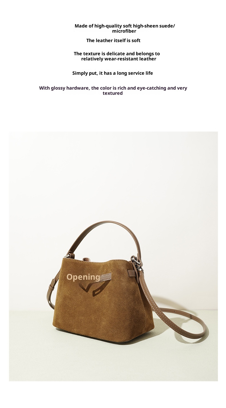 Spliced Casual Crossbody Bag