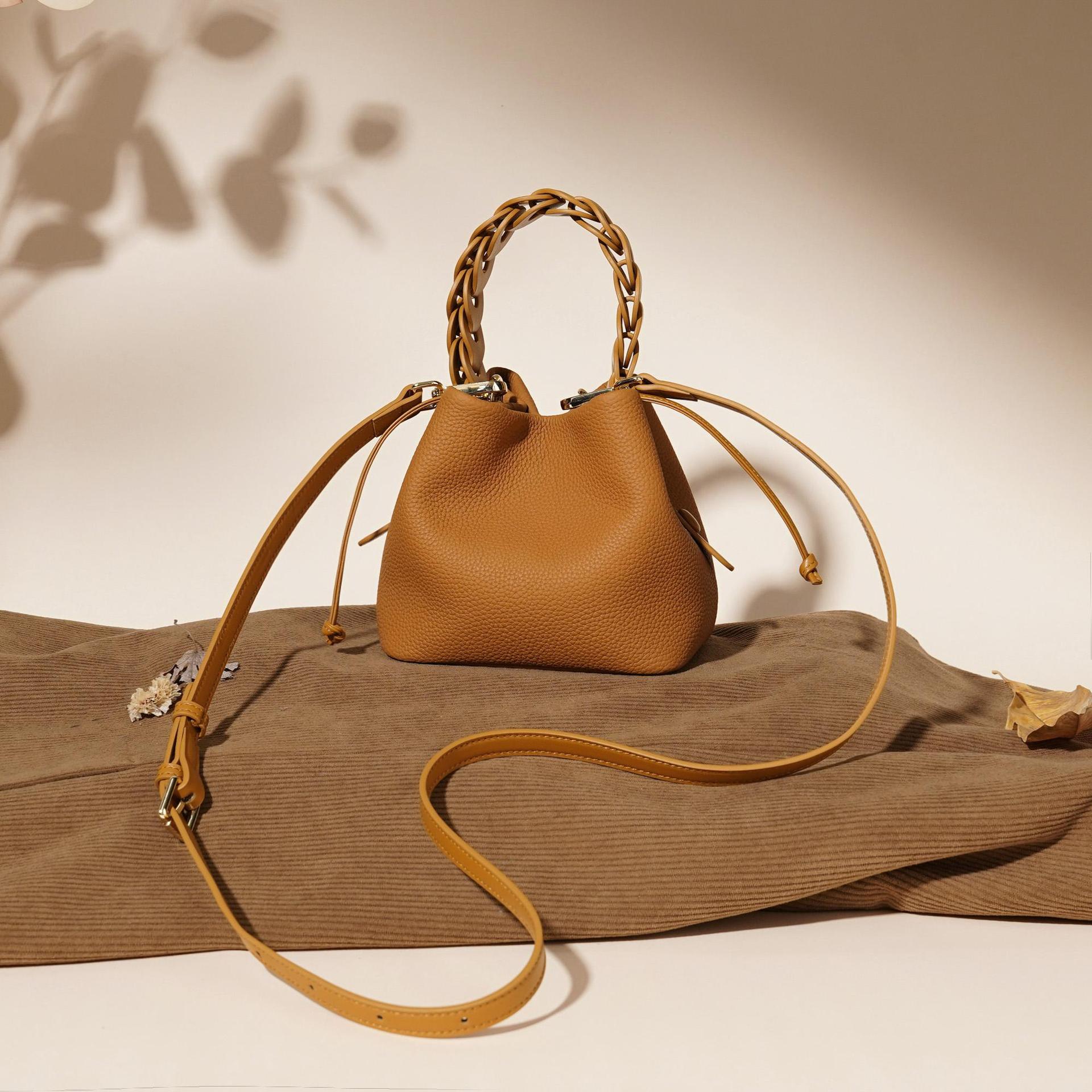 Classy Bucket Style Crossbody