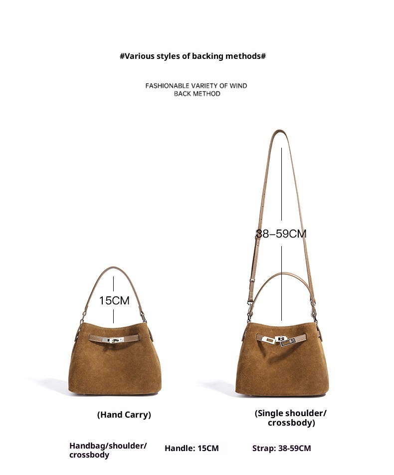 Spliced Casual Crossbody Bag